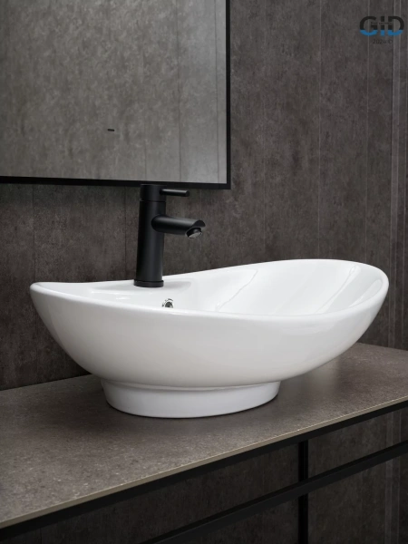 Раковина накладная (65х43,5) Gid N9004