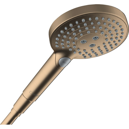 Душевая лейка Hansgrohe Raindance Select S 120 3jet PowderRain 26014140, шлифованная бронза