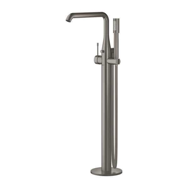 Смеситель для ванны напольный Grohe Essence 25248 AL1 (25248AL1) тёмный графит матовый