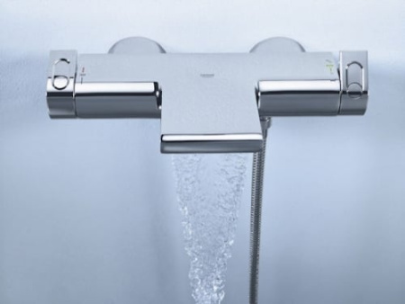 Смеситель для ванны термостатический Grohe Grohtherm 2000 New 34174 001 (34174001) хром
