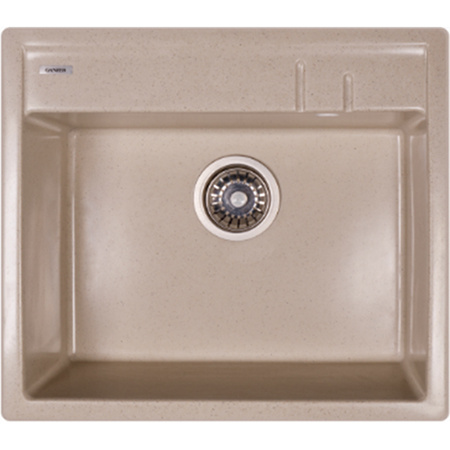 Мойка гранитная Ganzer 50x65 см (бежевый) GZ50565M