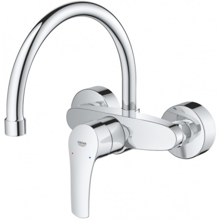 Смеситель для кухни Grohe Eurosmart 32482 003 (32482003) хром