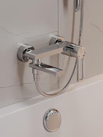 Душевая система Orange Splito M36-944cr смеситель с изливом, хром