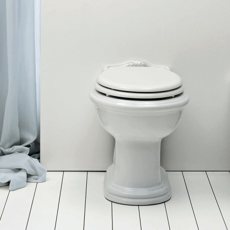 Унитаз Приставной Azzurra Jubilaeum JUVCTP000000BI/(JUB110/P bi) без сиденья