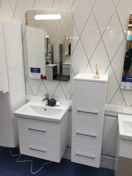 Тумба под раковину Opadiris Арабеско 60 Z0000010901 белый  (без раковины)