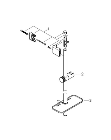 Душевая штанга GROHE Rainshower SmartActive 22125KF0