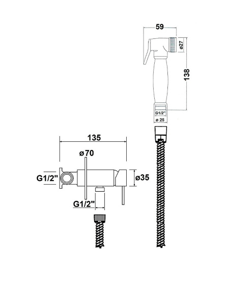 Гигиенический набор AQUAme AQM6010CR
