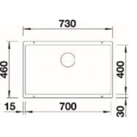 Кухонная мойка Blanco Subline 700-U 523449