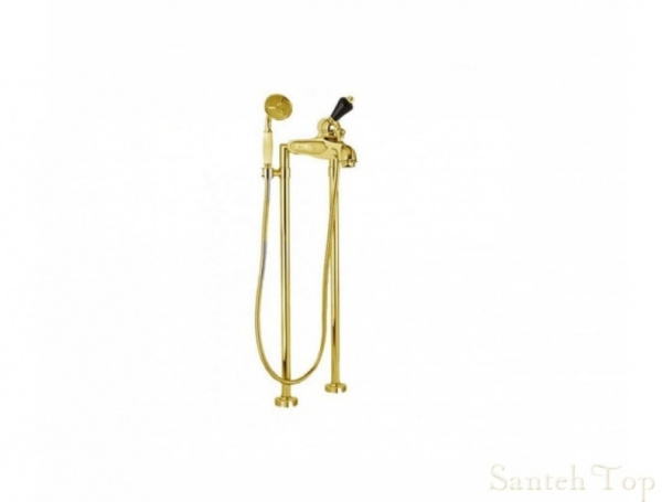 Напольный смеситель для ванны с ручным душем Cezares Vintage VINTAGE-VDPM-03/24-Sw-N