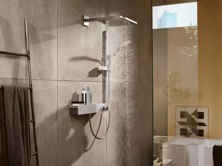 Душевой гарнитур Hansgrohe Raindance Select S 120 3jet 27648400 белый/хром