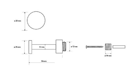 Крючок Bemeta Omega 104206024