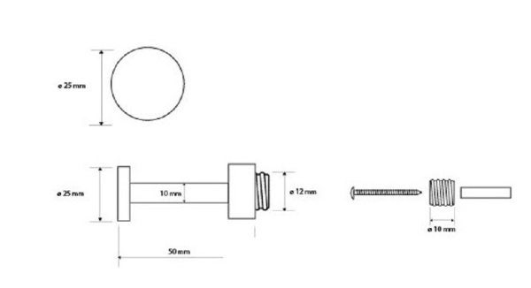 Крючок Bemeta Omega 104206024