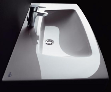 Раковина Ideal Standard Ventuno T001901, прямоугольная, универсальный монтаж, 100 см