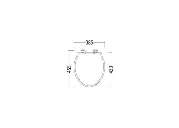Сиденье для унитаза Devon&Devon Westminster 2IBSEBIAWBR