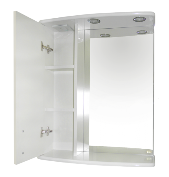 Зеркало-шкаф (62х72) Misty Астра 60 левый Э-Аст04060-01СвЛ