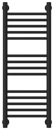 Полотенцесушитель Водяной Прямая Сунержа Богема + (80х30) Матовый Черный 31-0220-8030