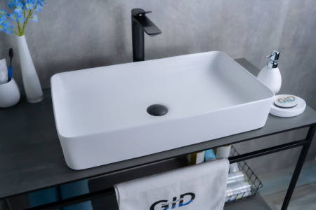 Раковина накладная (60х34) Gid Wm9396