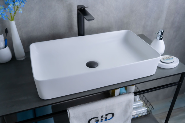 Раковина накладная (60х34) Gid Wm9396