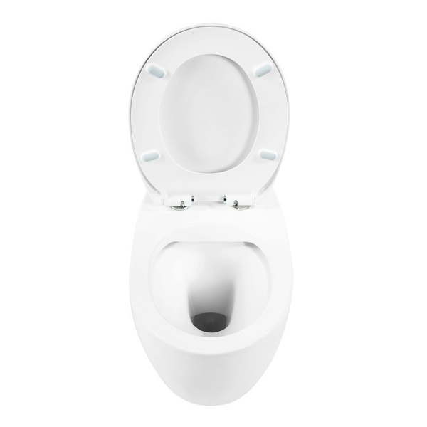 Унитаз подвесной безободковый с креплением Art&Max IMOLA AM217CHR/SC микролифт