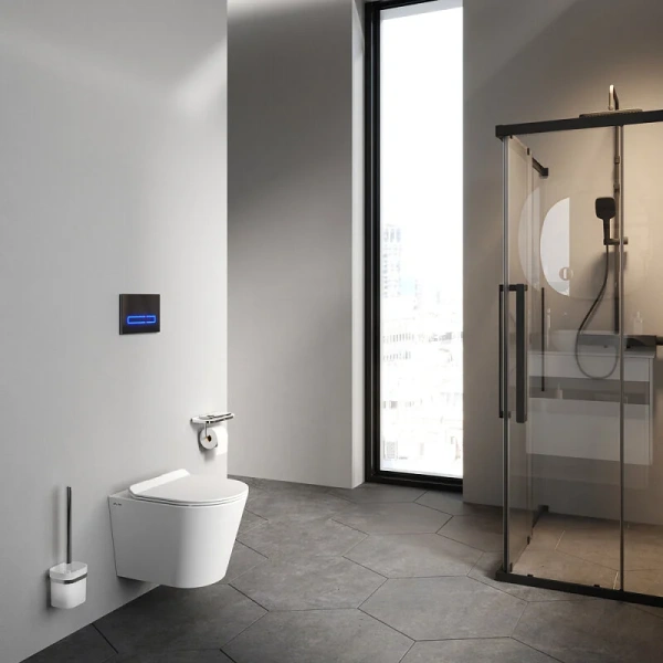 Унитаз подвесной безободковый AM.PM Sunny C85C1701SC с сиденьем микролифт