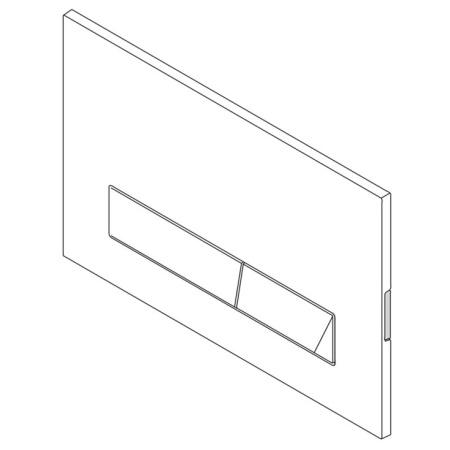 Кнопка смыва BelBagno MARMI BB012-MR-NERO.M, черный матовый Tocco Morbido