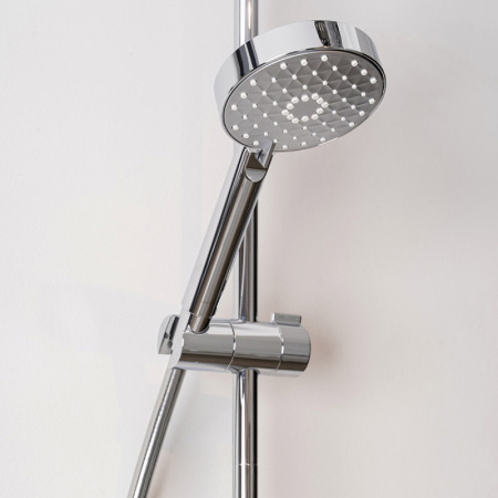 Душевая система с изливом Jacob Delafon Atom E26237-CP