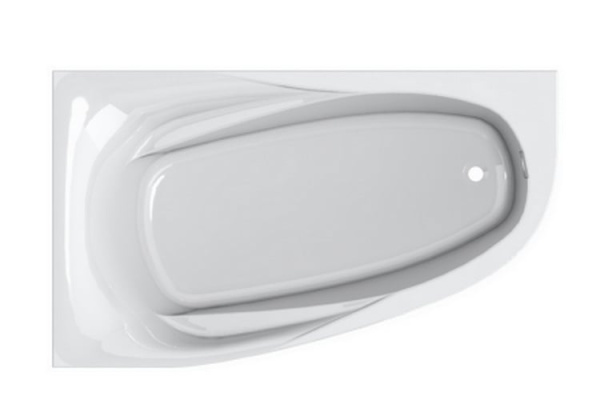 Ванна из искусственного камня Astra-Form Селена L (170х100) 01010039 белый глянец