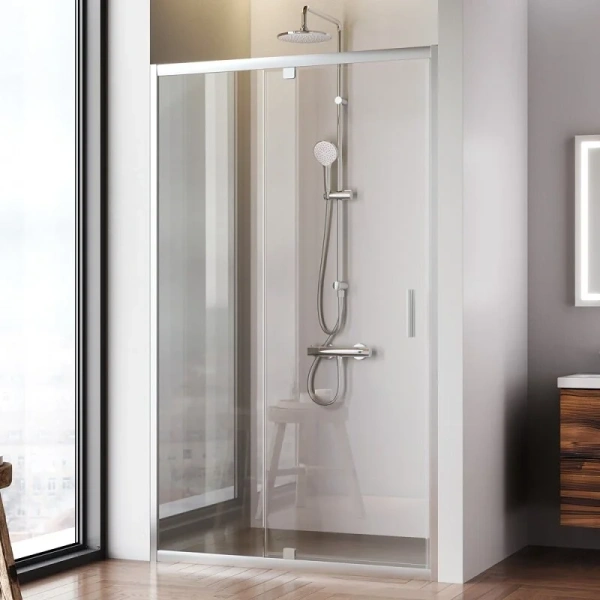 Душевая дверь в нишу 120 см Am.Pm Gem W90G-120-1P-MT хром матовый