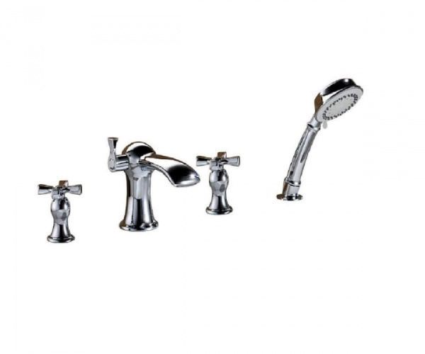 Смеситель для ванны с душевым набором Lemark Benefit LM2541C