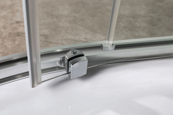 Душевой уголок Vincea  Scala VSQ-2SC100CL (100х100) хром, стекло прозрачное