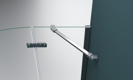 Душевой уголок (100х100) BelBagno KRAFT-R-2-100-C-Cr
