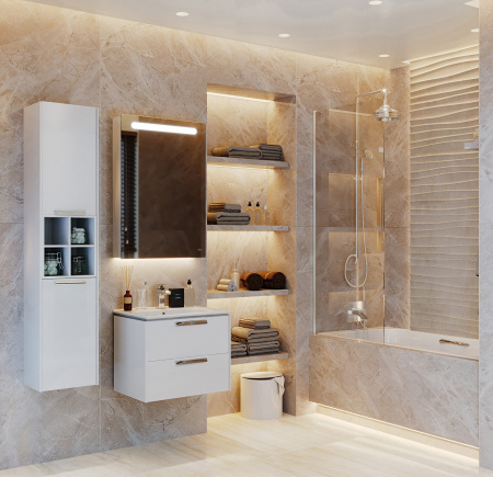 Пенал Roca Lago белый глянец 857297806