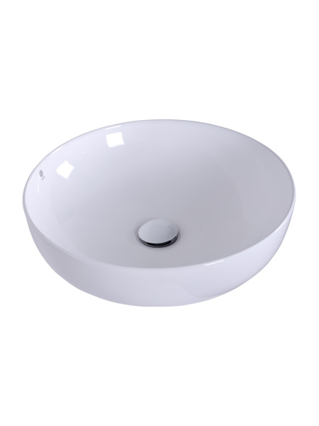 Раковина накладная (42х42) Orange  B07-420W белый глянец