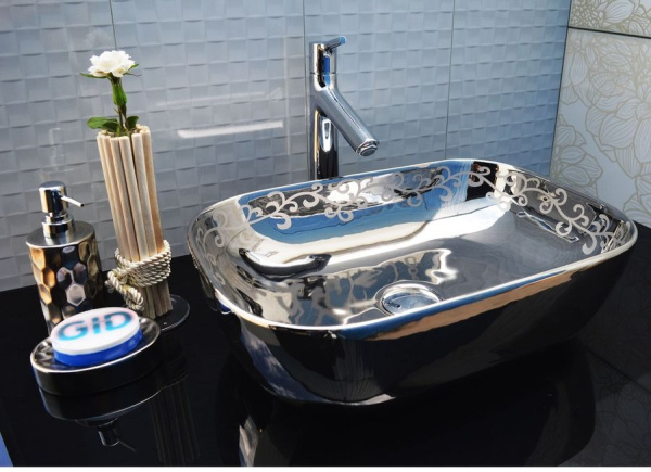 Раковина накладная (46х32,5) Gid Nc425