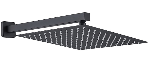 Кронштейн для верхнего душа Berges Wasserhaus Ventas S Black 074008