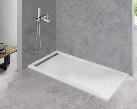 Поддон из искусственного мрамора (160х80) CEZARES TRAY-AS-AH-160/80-30-W