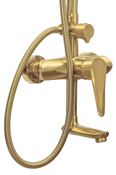 Душевая система с изливом ПСМ-Профсан Steel PSM-303-8