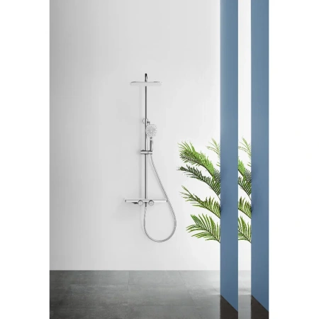 Душевая система с изливом  Arrow AG3331CP хром