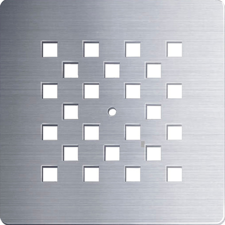 Душевой поддон из искусственного камня  (100х100) Vincea VST-4SQ1010A, Черный