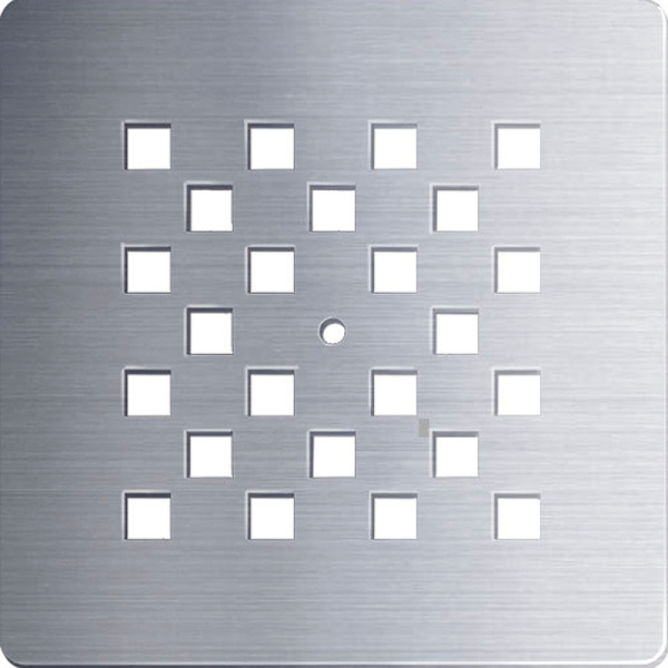 Душевой поддон из искусственного камня  (100х100) Vincea VST-4SQ1010A, Черный