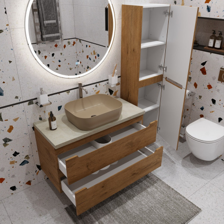Тумба с раковиной BelBagno ETNA100RN-KEPMCO-1302H316 SET