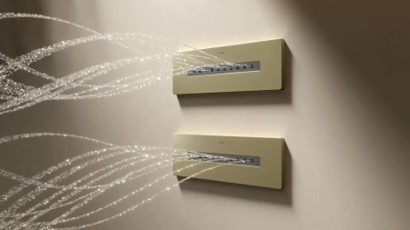 Душевой комплект с термостатом Arrow ARQ14H889CG золото