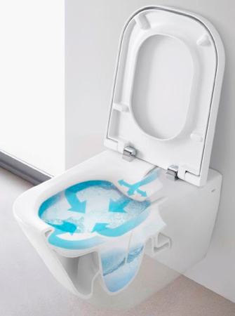 Унитаз подвесной безободковый Roca The Gap Rimless 34647L000