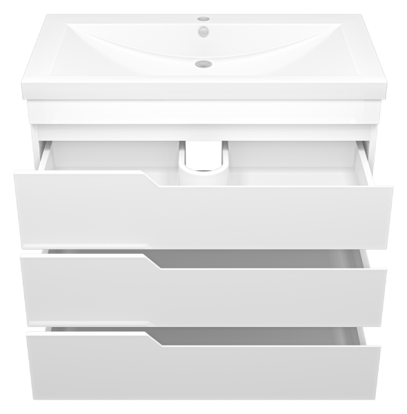 Тумба с раковиной Misty Софт 90 УТ000015031