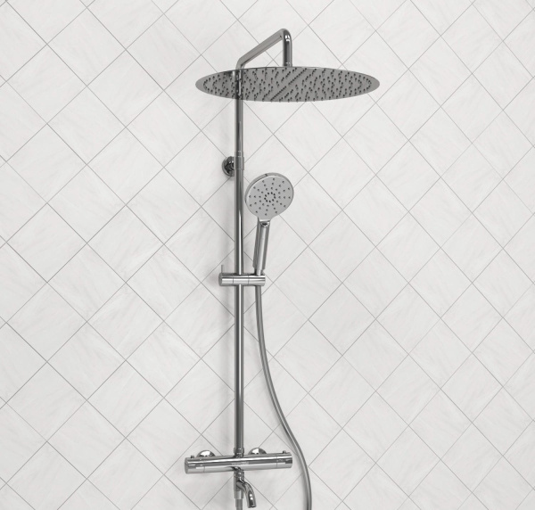 Душевая система Wasserkraft Thermo SK18801CH Душевая система Wasserkraft Thermo SK18801CH