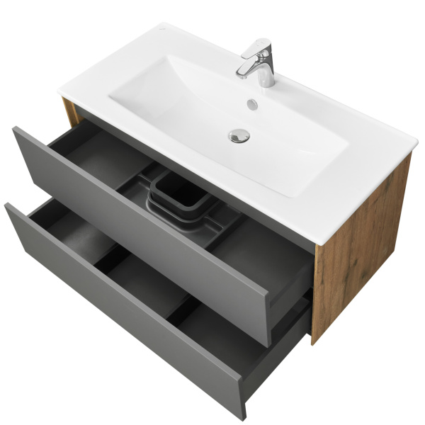 Тумба под раковину Aquaton Сохо 100 1A258201AJA00