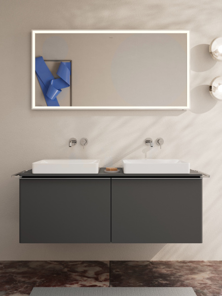 Смеситель для раковины встраиваемый Hansgrohe Tecturis S 73351000 хром