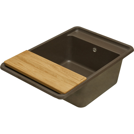 Кухонная мойка Aquaton Беллис 78 1A725032BS280 кофе