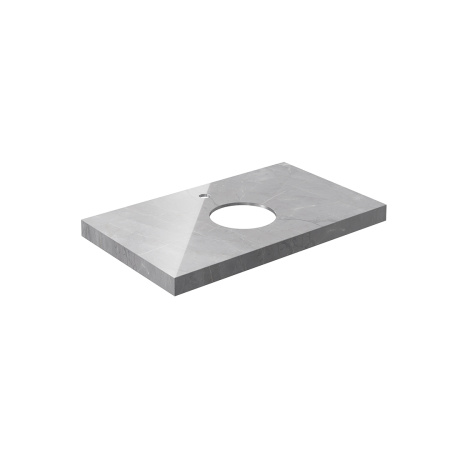 Столешница под раковину 80 Kerama Marazzi Canaletto Риальто CN80.SG560722R серый