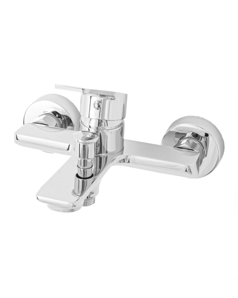 Смеситель для ванны однорычажный Orange Flat M12-100cr хром